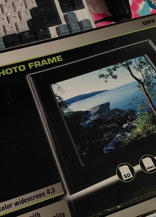 Нова цифрова фоторамка sigma dpf 805p 8" (у упаковці)