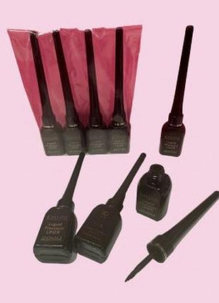 Водостойкая матовая подводка для глаз eveline liquid precision liner 2000