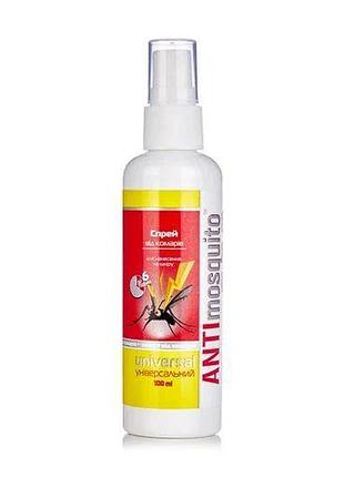 Спрей від комарів anti mosquito universal, 100 мл