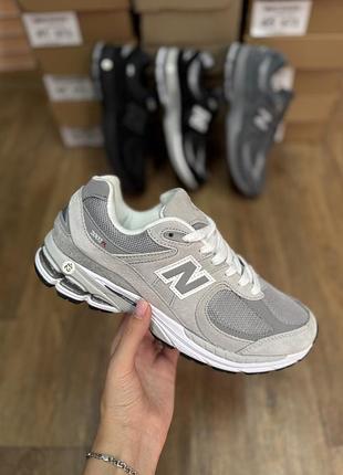 Чоловічі кросівки new balance 2002r світло-сірі
