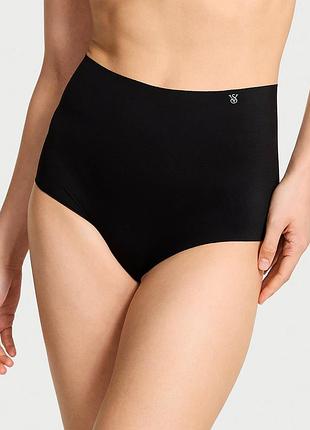 Бесшовные трусики с высокой посадкой victorias secret виктория секрет