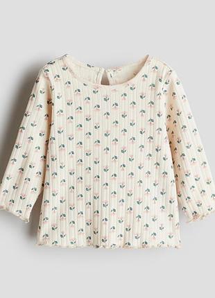 Реглан в рубчик от h&amp;m на 12-18месяц