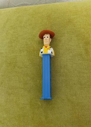 Колекційний дозатор цукерок pez шериф вуді історія грашок / toy story disney pixar