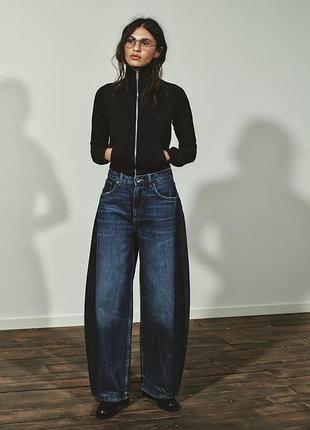 Zara джинси baggy balloon oversize trf