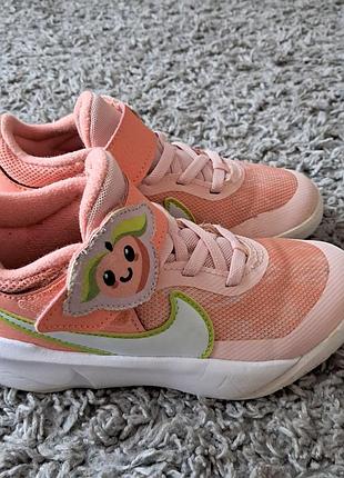 Детские кроссовки nike team hustle d 10 lil fruits'peach'.