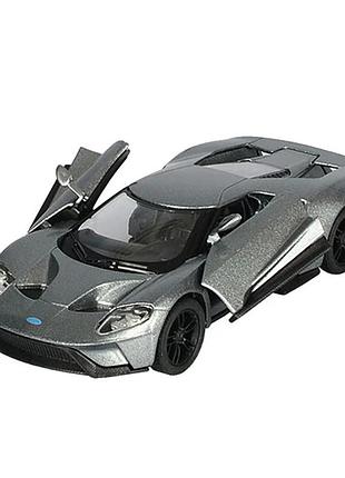 Інерційна машинка kinsmart kt5391w металева, 1:38 сірий