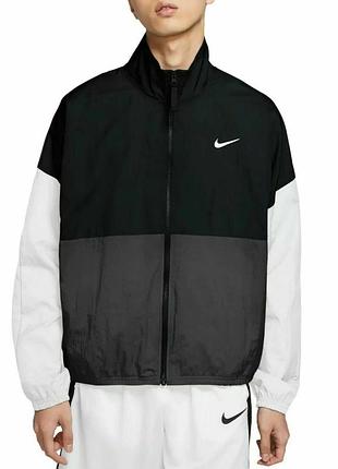 Кофта nike basketball jacket zip cw7348-013 s