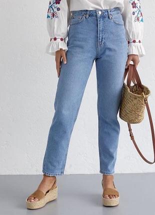 Джинси з високою посадкою fioretto jeans