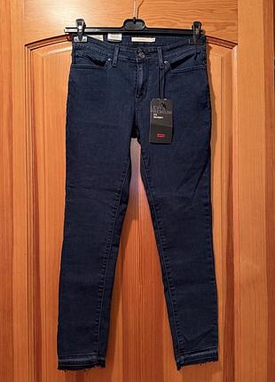Оригінальні джинси levi's 711 skinny, w28/l30