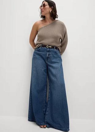 Джинси палаццо m&s palazzo wide leg