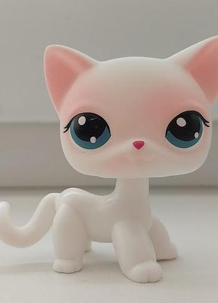 Littlest pet shop lps кішка стоячка біла фігурка іграшка фігурки іграшки пет шопи петшопи петс шоп петсшоп littels pet shop petshop петсшопи кіт коти