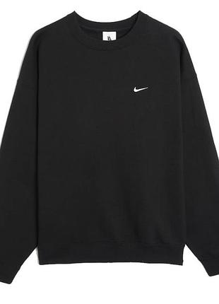Кофта nike m nk solo swsh flc crw dx1361-010 l