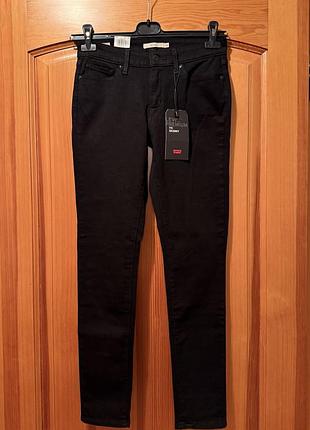 Оригінальні джинси levi's 711 premium skinny, розмір s-m, w28/l30