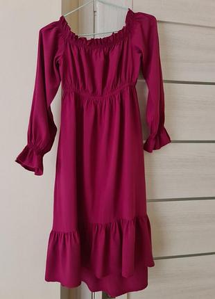 Сукня жіноча pink, колір фуксія, розмір 42-44, (бавовна,віскоза)