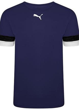 Футболка puma teamrise jersey темно-синий чол l