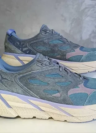 Кроссовки мужские hoka one one clifton l suede 48 31.0см. оригинал