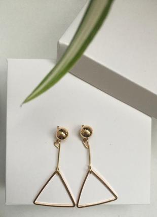 Колекція сережок - трикутники