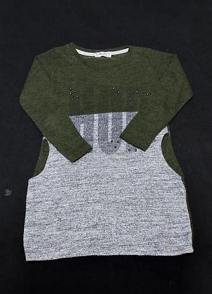 Трикотажная туника meybiy kids 104-110р 8030 т