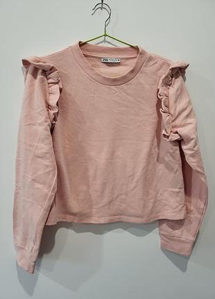 Кофта з воланами zara