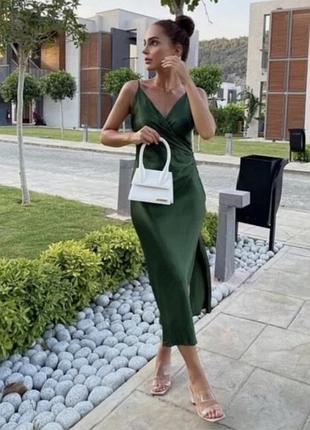 Платье миди от zara