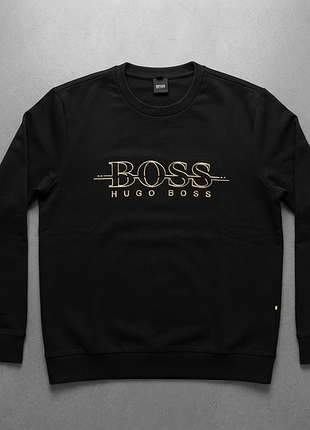 Чорний світшот boss / hugo boss (salbo)