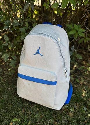 Рюкзак nike jordan (черный, монограмм, темно-серый, бежевый, бело-синий, белый с пятнами) 6