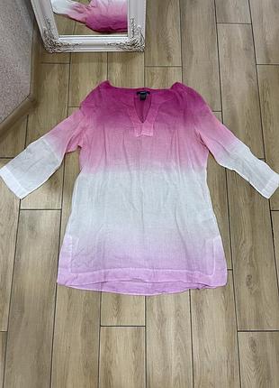 Лляна жіноча пляжна туніка gant 40 л