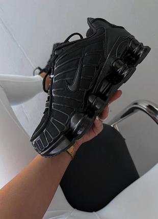 Кроссовки женские nike shox tl black