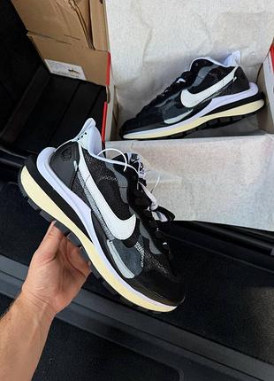 Кросівки жіночі nike sacai vaporwaffle black