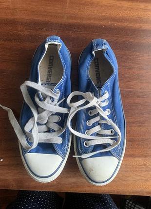 Сині кеди converse all star 37.5