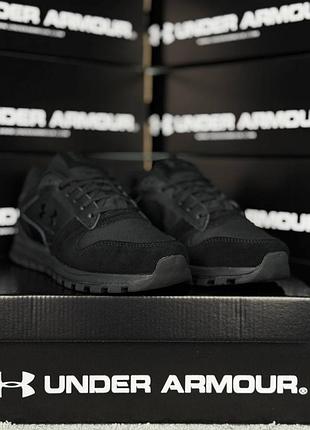 Under armour essential runner all black 2