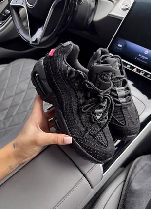 Кроссовки женские nike air max 95 x levi’s black