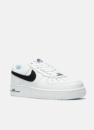 Кроссовки женские nike air force 1 low white and black