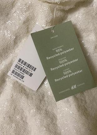 Сукня в паєтки h&m 4