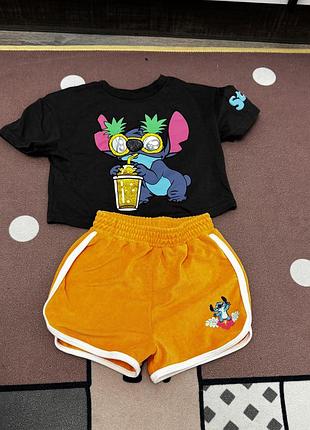 Костюм на дівчинку stitch 3-4р 104