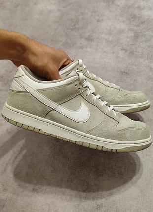 Кросівки nike dunk low у кольорі pale grey, розмір 42,5 - 43