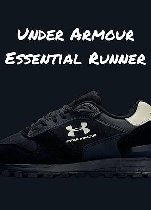 Under armour essential runner black 5