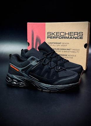 Чоловічі водостійкі кросівки skechers | тактичні | чорні | 40–46 мужские водостойкие кроссовки скечерс тактичные /військові новинка 2026