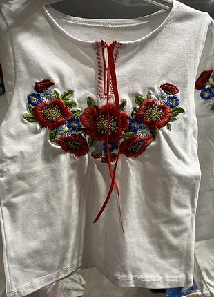 Вишиванка для дівчинки 2