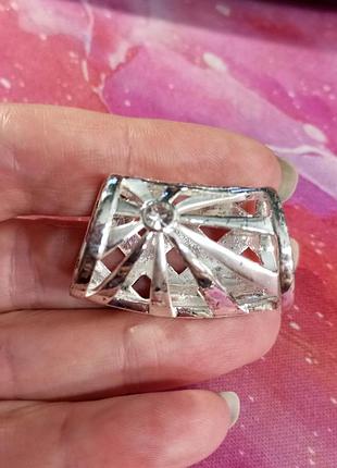 Аксессуар, держатель, дресс клип, брошка для платки, винтаж