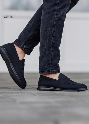 Лофери 41-45 loafers gresso full black