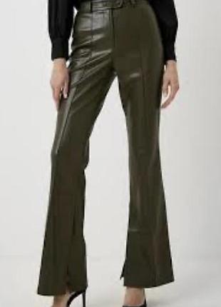 Лакові  теплий штани zara