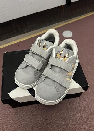 Кросівки кеди на дівчинку adidas 27р
