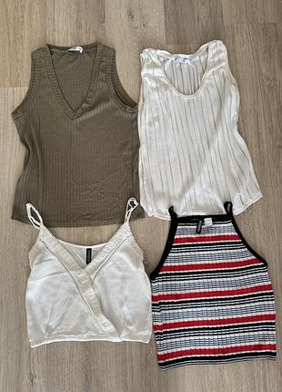 Майки mango та h&m, розмір s