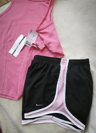 Оригінал. шорти з трусиками nike 2 in 1 short nike dri-fit tempo running shorts р. м