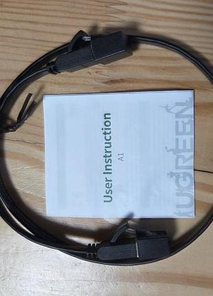 Кабель ugreen cat 7 ethernet cable cat7 0,5 м. 3