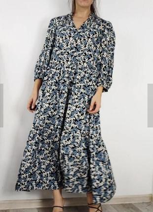 Ярусное платье 👗 большого размера