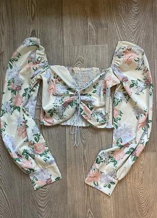 Топ блуза коротка