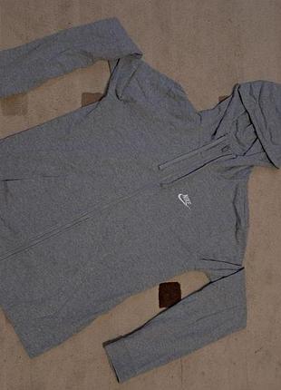 Nike кофта с капюшоном m / оригинал / идеальное состояние / серая