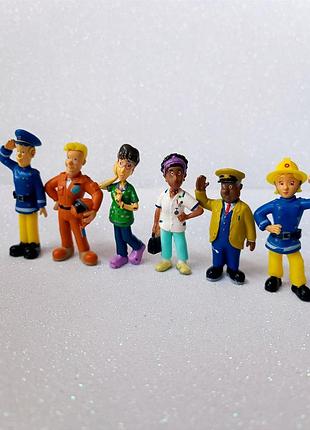 Фігурока  персонажів з мультсеріалу «пожежник сем» (fireman sam).
